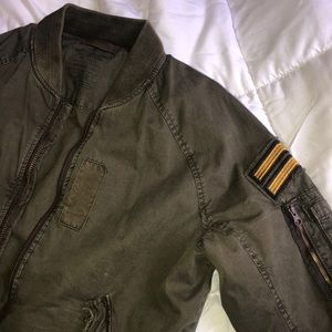 American Eagle Military Bomber Jacket